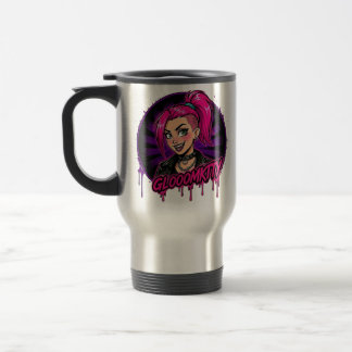 Térmica Caneca de Viagem/Deslocamento Gloomkitty