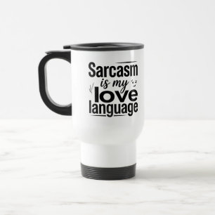 Térmica Caneca de viagem/pendular Sarcasmo de pendular