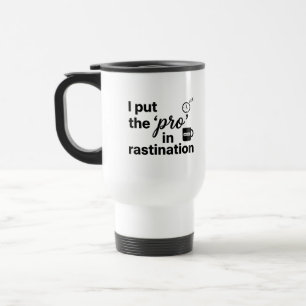 Térmica Caneca de viagem/quotidiano 'Pro' Citação de Procr