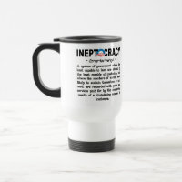 Caneca Definição de Ineptocracia da Administração