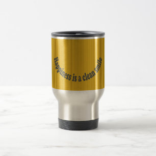Térmica Caneca dental do dentista do teste padrão listrad