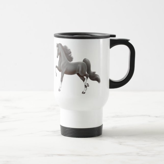 Térmica Caneca do cavalo de Saddlebred do americano (Direita)