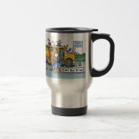 Caneca do condutor de autocarro