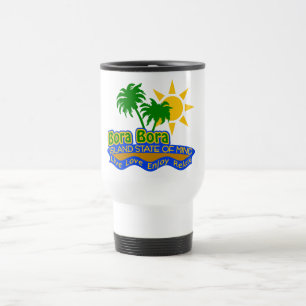Térmica Caneca do estado de ânimo de Bora Bora - escolha 