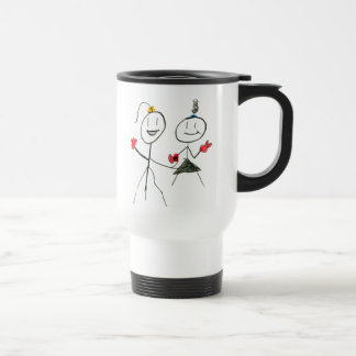 Térmica Caneca do Garoto Rabiscado Saindo a Língua