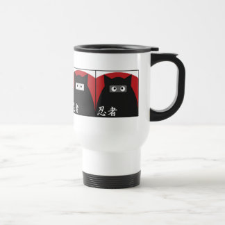 Térmica Caneca do gatinho de Ninja