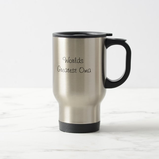 Térmica Caneca do Oma do mundo a grande (Direita)