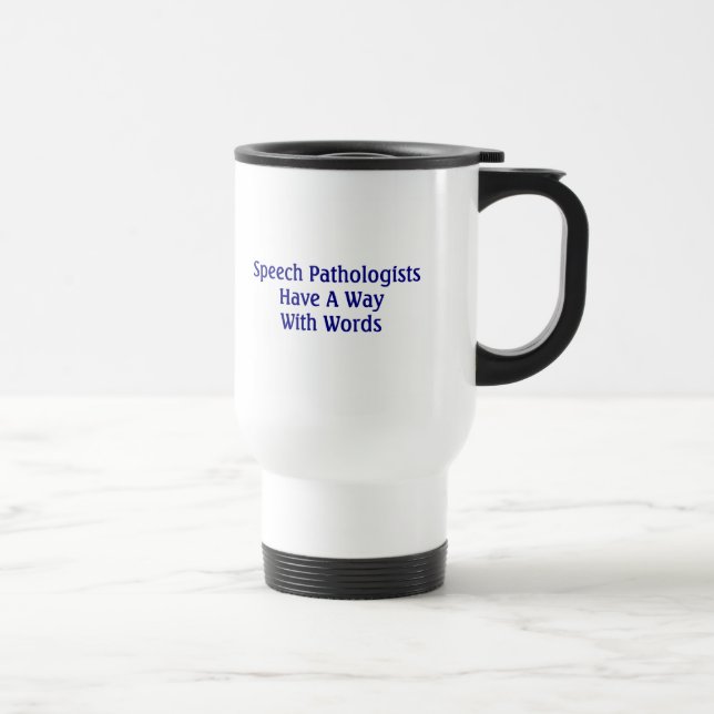 Térmica Caneca do patologista de discurso (Direita)