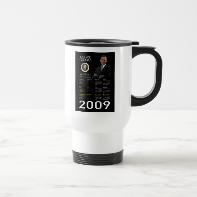 Térmica Caneca do Promo da inauguração de Obama (Direita)