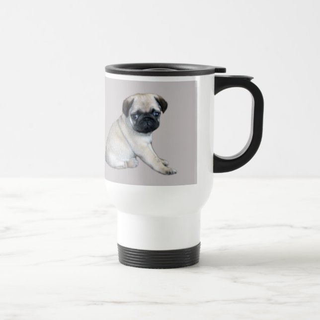 Térmica Caneca do Pug (Direita)