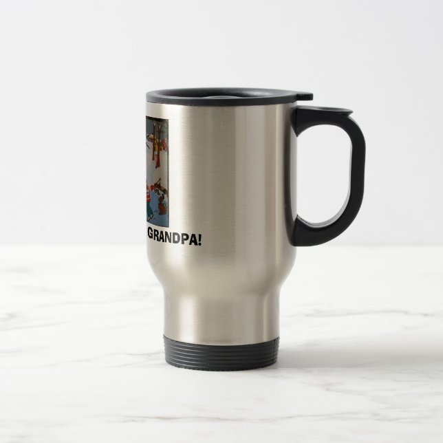 Térmica Caneca do viagem do café do vovô (Direita)