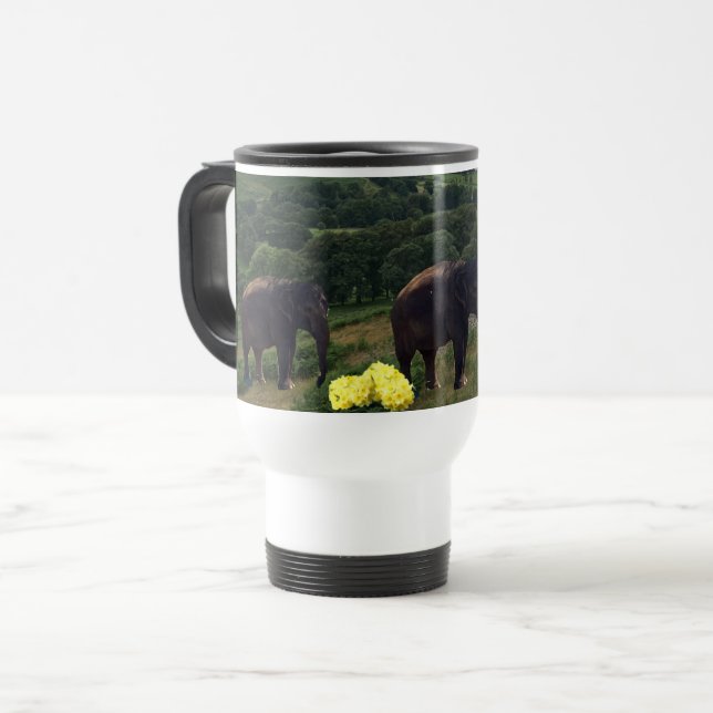 Térmica Caneca Elefantes Cambaleantes (Frente Esquerda)