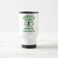Caneca em ferradura do clube de Greencastle