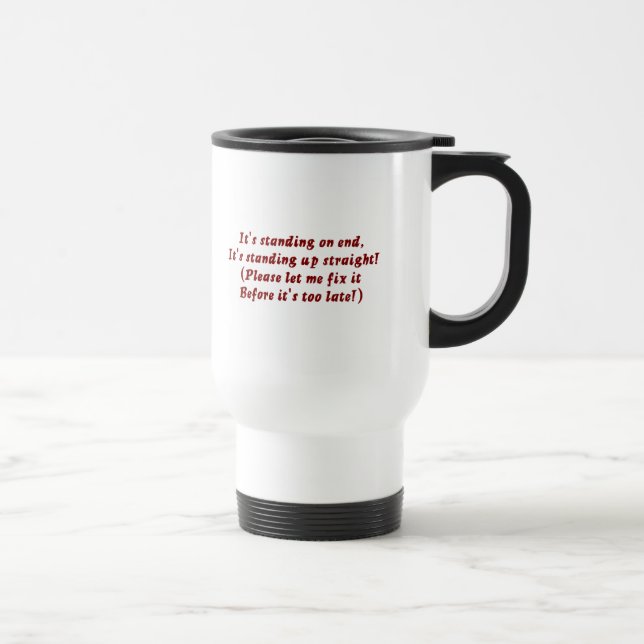 Térmica Caneca engraçada do Beautician (Direita)