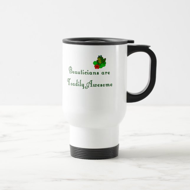Térmica Caneca engraçada do Beautician (Direita)