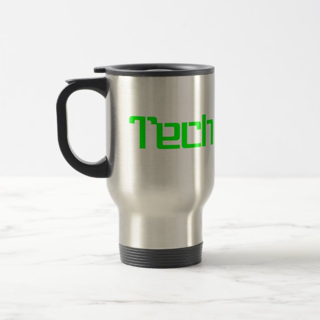 Térmica Caneca esclarecido da tecnologia (Esquerda)