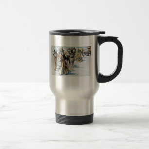 Térmica Caneca Eskimo do Alasca do cão de trenó