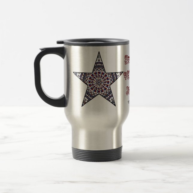 Térmica Caneca Estrela da Independência (Esquerda)