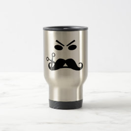 Térmica Caneca feita sob encomenda do bigode irritado -