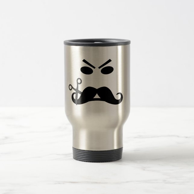 Térmica Caneca feita sob encomenda do bigode irritado - (Centro)