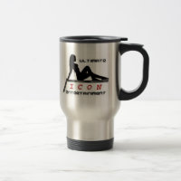 Caneca final do entretenimento do ícone