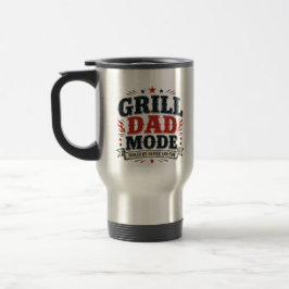 Térmica Caneca Grill Dad Mode Alimentado por Café e Fogo