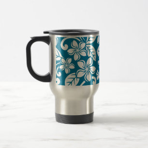 Térmica Caneca ISLAND PLUMERIA (CARIBBEAN BLUE)