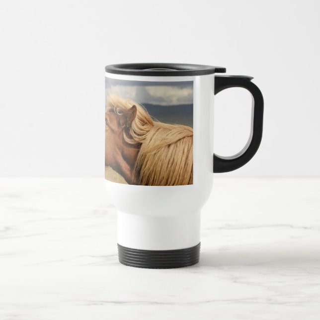 Térmica Caneca islandêsa do cavalo (Direita)