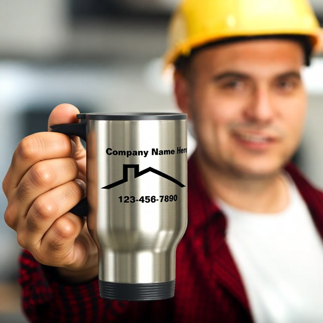 Térmica Caneca Isolada para Negócios de Construção (Criador carregado)