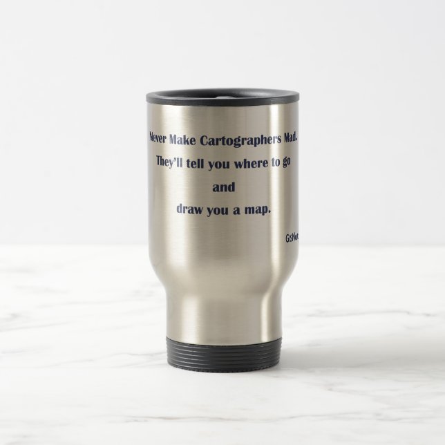 Térmica Caneca louca dos cartógrafos (Centro)