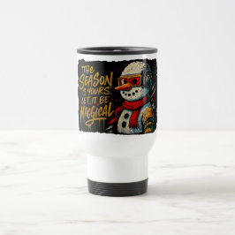 Térmica Caneca Mágica de Viagem Snow-Bro Funky Christmas H