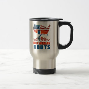 Térmica Caneca norueguesa americana das raizes