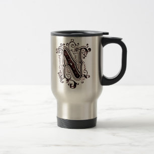 Térmica Caneca Ornamental Vintage 'N'