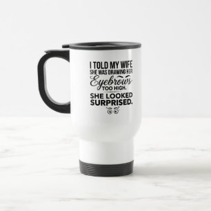 Térmica Caneca para Comutador 15 oz Citação de Piadas de P