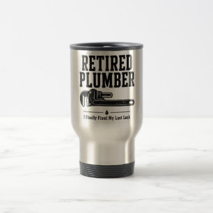 Térmica Caneca para Encanador Aposentado — Finalmente Cons