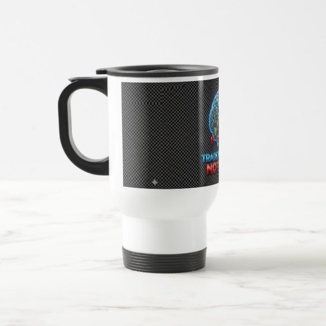 Térmica Caneca para Trader que Negocia com a Cabeça, não c (Esquerda)
