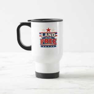 Térmica Caneca Patriótica Terra de Livres