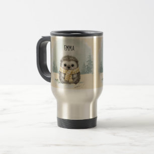 Térmica Caneca Personalizada de Coruja Fofa, Animal da Flo