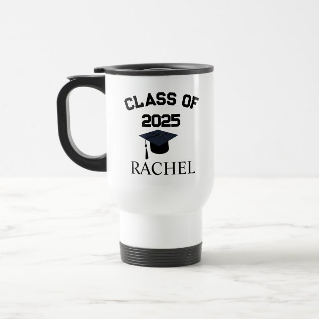 Térmica Caneca personalizada de formatura, Graduado do ens (Esquerda)