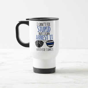 Térmica Caneca Personalizada de Policial, Oficial de políc