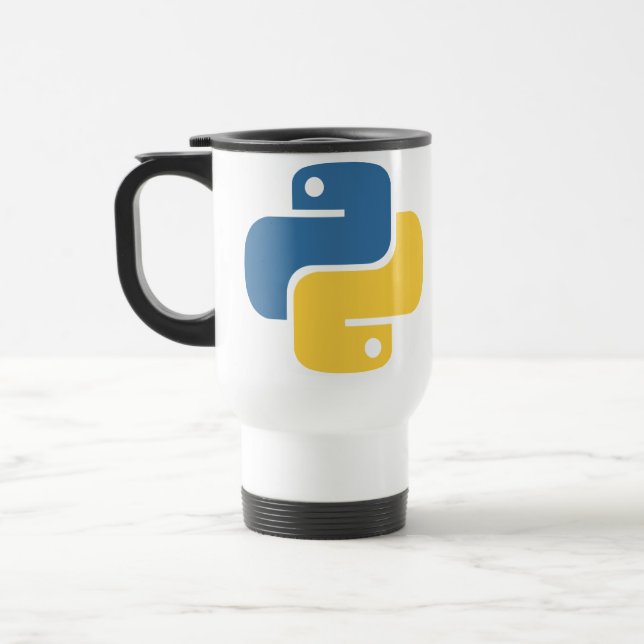 Térmica Caneca personalizada desenvolvedor python (Esquerda)