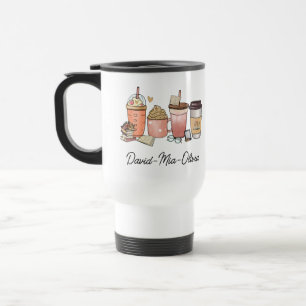 Térmica Caneca Personalizada Dia do Livro e Café – Nome Pe