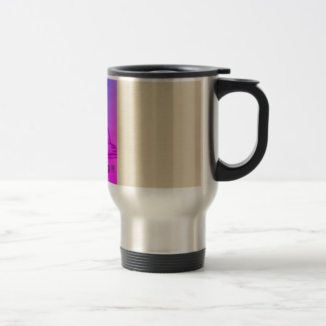 Térmica caneca personalizada para sua manhã. (Direita)
