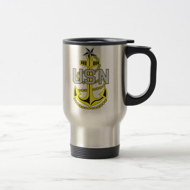 Térmica Caneca principal superior do oficial mesquinho (Direita)