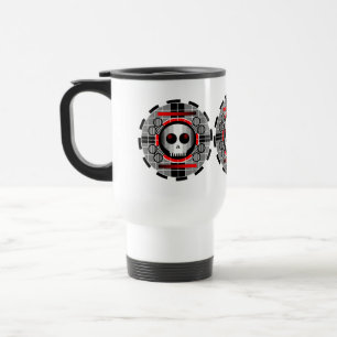 Térmica Caneca redonda da viagem ao trabalho da tevê do