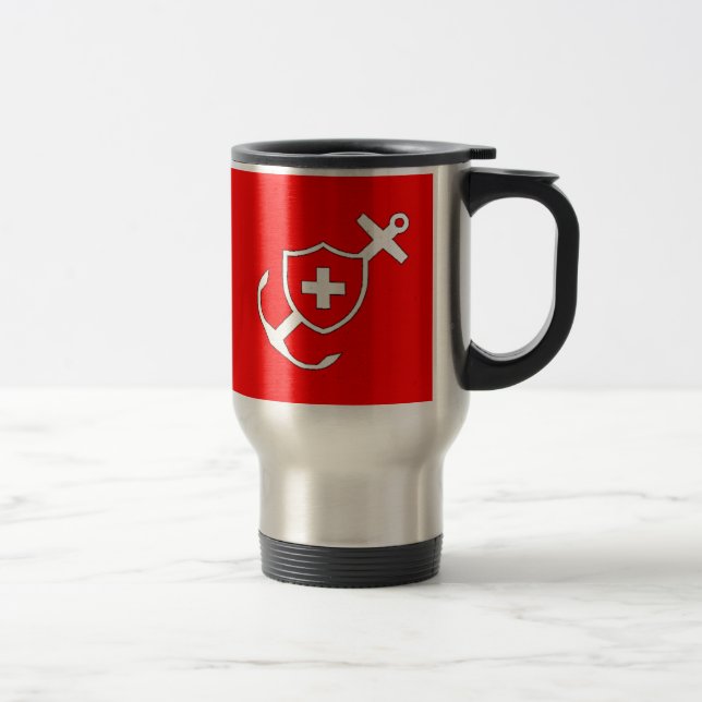 Térmica Caneca suíça genuína do marinho (Direita)