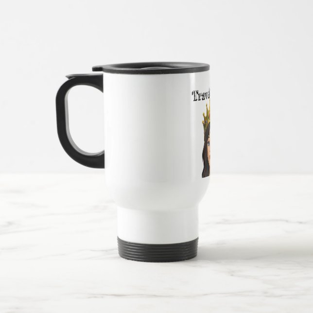 Térmica caneca viagem Queen (Esquerda)