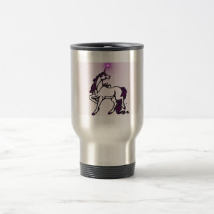 Térmica Caneca violeta do unicórnio do embaçamento