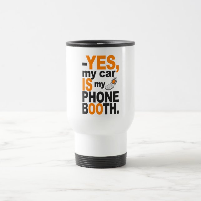 Térmica Carro como uma caneca de telefone - escolha estilo (Centro)