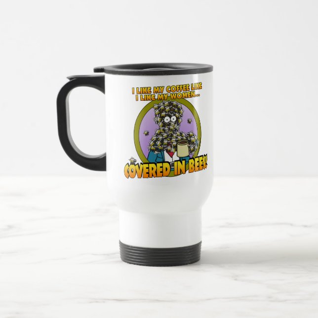 Térmica Coberto na caneca das abelhas (Esquerda)